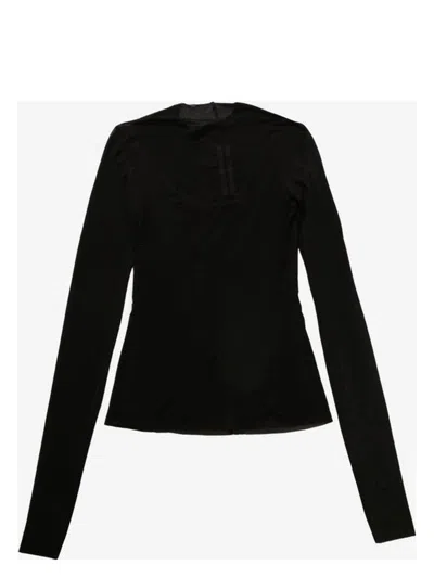 Rick Owens Women's Viscose Clothing Essential Top In Black