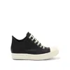 Rick Owens Woman Black&white Sneakers In Black/milk