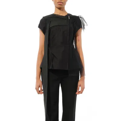 Rick Owens Women's Woven Jacket In Black