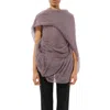 Rick Owens Women's Woven Top In Mauve