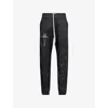 Rick Owens Womens  X Champion Logo-embroidered Nylon Jogging Bottoms Black Xl