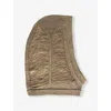 Rick Owens Womens Jera Wool Balaclava Gold In Gold