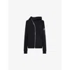 Rick Owens Womens Black  X Champion Mountain Cotton-jersey Hoody