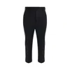 RICK OWENS WOOL ASTAIRES CROPPED PANTS