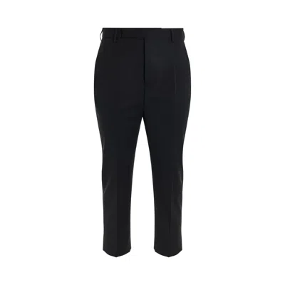 RICK OWENS WOMEN'S WOOL ASTAIRES CROPPED PANTS