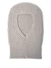 Rick Owens Wool Balaclava In Gray