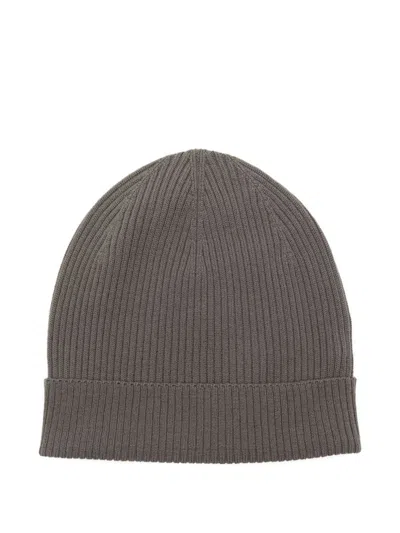 Rick Owens Wool Beanie In Gray