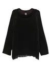 Rick Owens Women Wool Blend Belted Hoodie