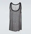 Rick Owens Wool-blend Tank Top In Black