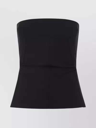 Rick Owens Wool Bustier Band Top