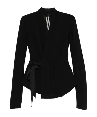 RICK OWENS RICK OWENS WRAPPED JACKET