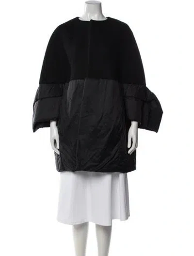 Pre-owned Rick Owens Wool Jacket In Black