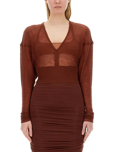 RICK OWENS RICK OWENS WOOL JERSEY