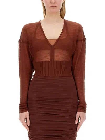 RICK OWENS RICK OWENS WOOL JERSEY