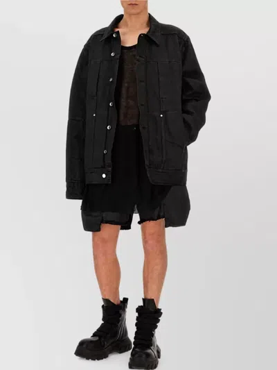Rick Owens Wool Knitted Tank Top In Black