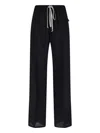 Rick Owens Wool Pants In Black