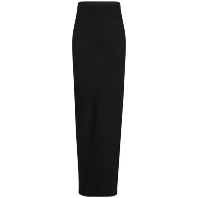 Rick Owens Wool Skirts In Black
