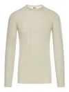 Rick Owens Man Sweater Sage Green Size L Virgin Wool In Nude & Neutrals