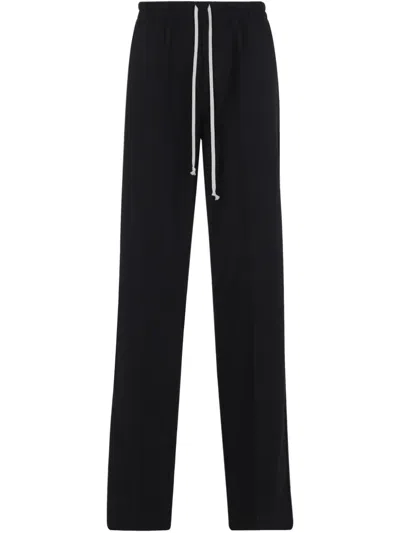 RICK OWENS WOOL TRACK PANTS
