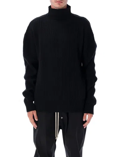 RICK OWENS RICK OWENS WOOL TURTLE NECK SWEATER