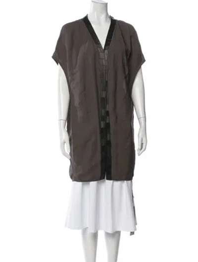 Pre-owned Rick Owens Wool W/ Tags In Gray