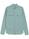 Rick Owens Cotton Shirt In Green