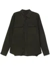Rick Owens Dark Green Work Shirt