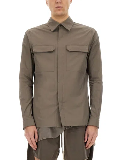 RICK OWENS RICK OWENS WORK SHIRT