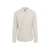 Rick Owens Work Shirt With Buttoned Cuffs And Chest Pockets