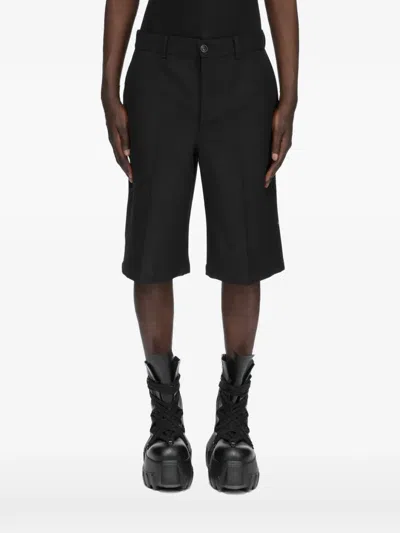 Rick Owens Work Tailored Shorts In Black