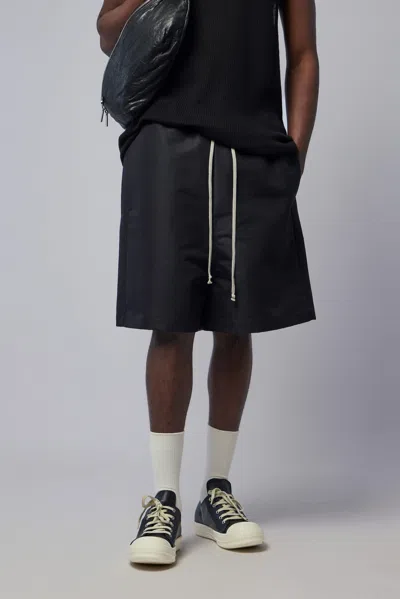 Rick Owens Woven Shorts - Faun Shorts In Black