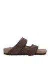 Rick Owens Sandals In Brown