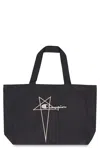 Rick Owens Champion Collaboration Nylon Tote Bag In Black