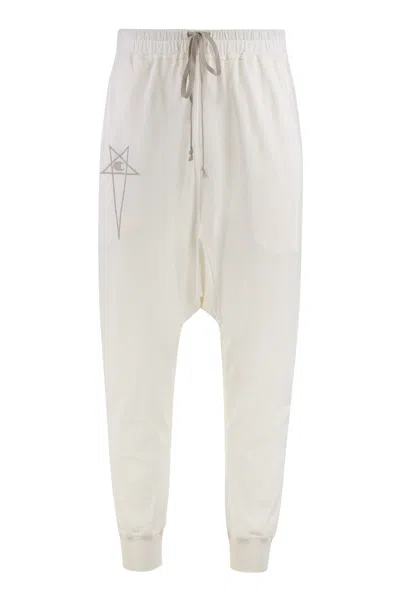RICK OWENS RICK OWENS X CHAMPION - PRISONER COTTON TROUSERS
