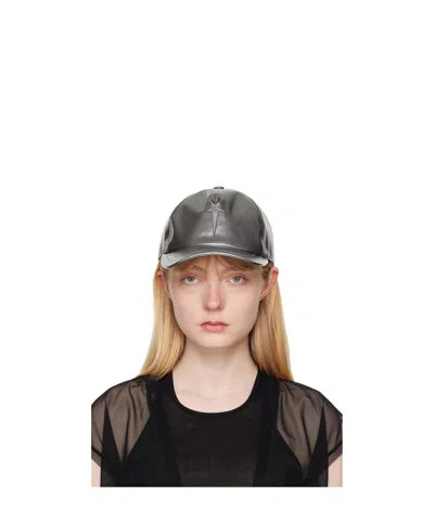 Rick Owens X Champion Baseball Cap In Silver