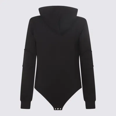 Rick Owens X Champion Black Cotton Sweatshirt Body