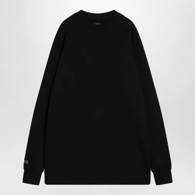 RICK OWENS X CHAMPION RICK OWENS X CHAMPION  BLACK TOMMY T SWEATSHIRT