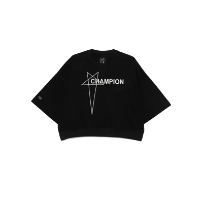 Rick Owens X Champion Cotton Sweatshirts