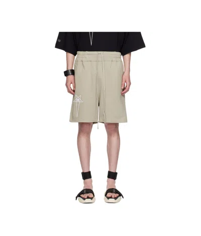 RICK OWENS X CHAMPION RICK OWENS X CHAMPION ELASTIC WAIST SHORTS