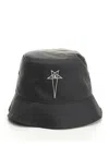 Rick Owens X Champion Fisherman's Hat Hats Black