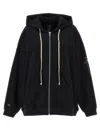 RICK OWENS RICK OWENS X CHAMPION HOODIE SWEATSHIRT BLACK