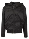 Rick Owens X Champion Hoodie T-shirt Black In Black