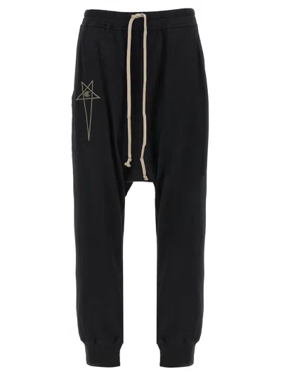 Rick Owens X Champion Joggers Trousers In Black