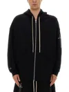 Rick Owens X Champion Men's Lightweight Zip Jacket In Black