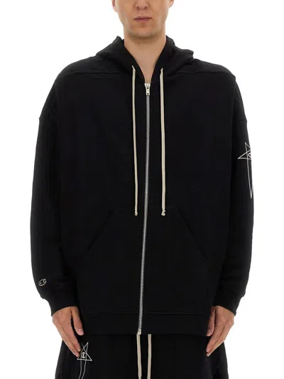 RICK OWENS X CHAMPION RICK OWENS X CHAMPION JUMBO JASON'S HOODIE