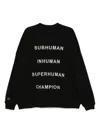 Rick Owens X Champion Text Print Sweatshirt