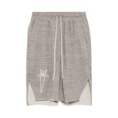 Pre-owned Rick Owens X Champion Knitted Beveled Pods 'grey Melange' | Men's Size M