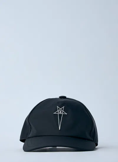 Rick Owens X Champion Logo Motif Baseball Cap