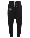 Rick Owens X Champion Logo-embroidered Organic Cotton Track Pants In Black