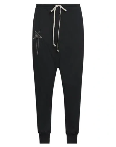RICK OWENS X CHAMPION RICK OWENS X CHAMPION MAN PANTS BLACK SIZE S COTTON